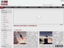 Tablet Screenshot of eurostandard.cl